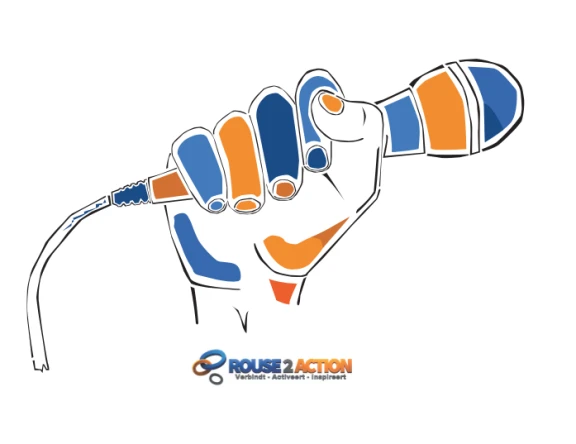 Afbeelding van de werkplek 'Rouse2Action muziek'.